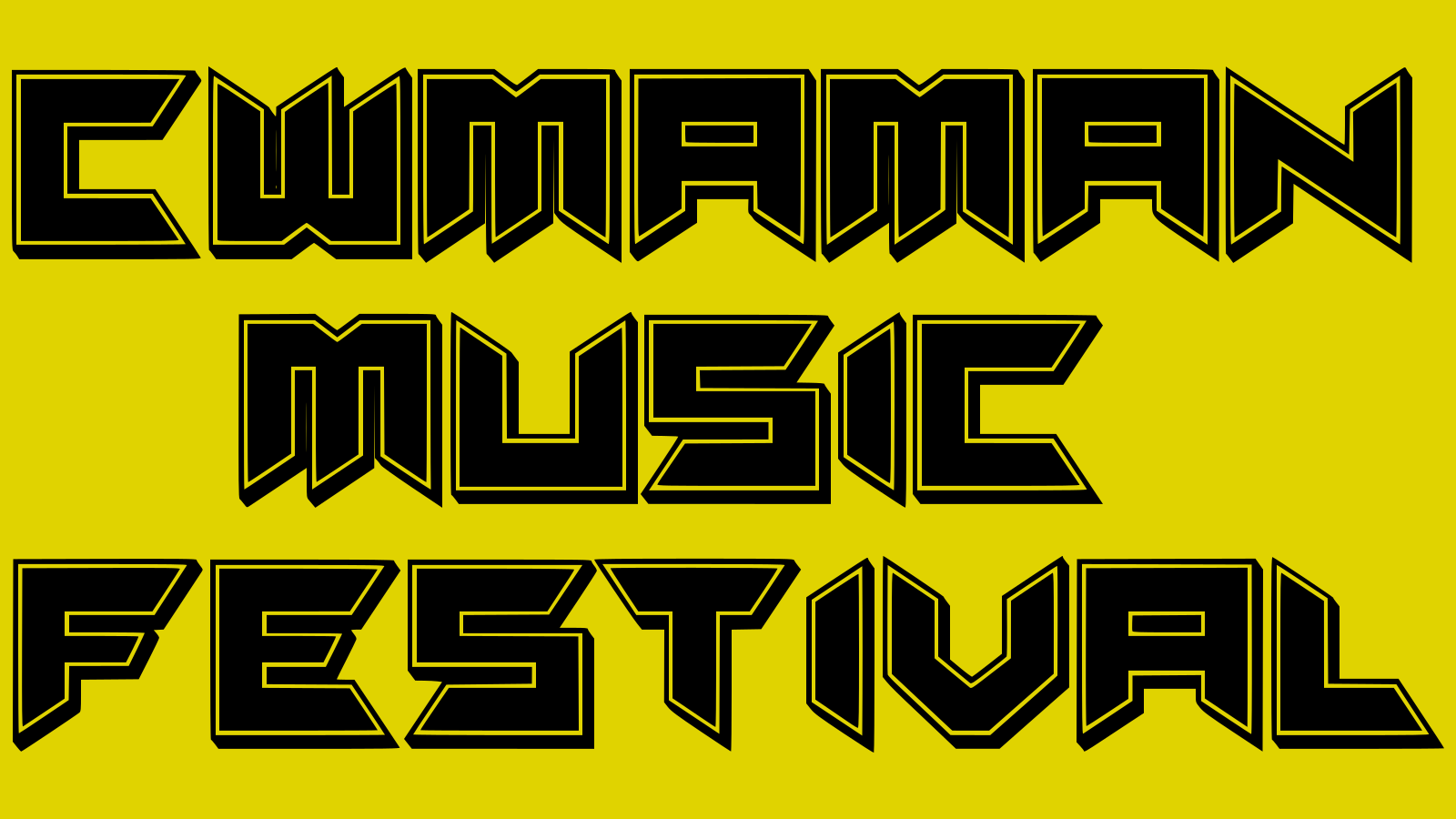 Cwmfest is coming!